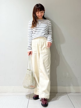 「NE QUITTEZ PAS!（ヌキテパ）のアイテム」を使った、じゅんさん（レディース・150cm）の冬コーディネート