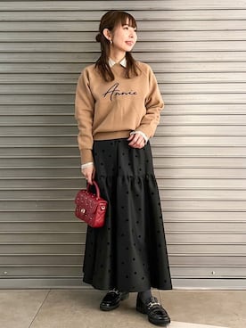 じゅんさん(レディース・150cm)の冬コーディネート