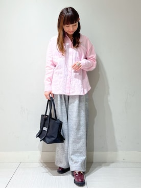 「NOMADIS（ノマディス）のアイテム」を使った、じゅんさん（レディース・150cm）の春コーディネート