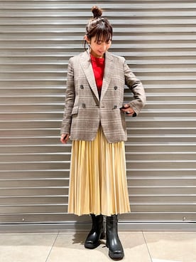 じゅんさん（レディース・150cm）の秋コーディネート