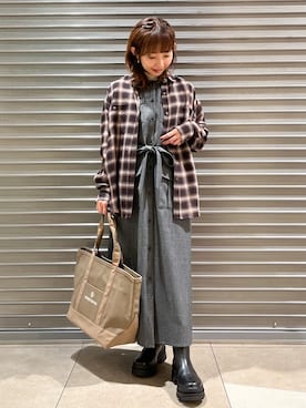 じゅんさん(レディース・150cm)の秋コーディネート