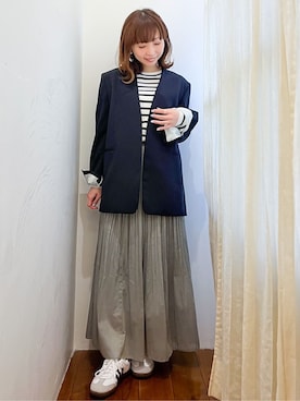 じゅんさん(レディース・150cm)の春コーディネート