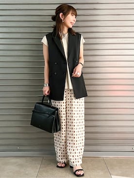 「tov（トーヴ）のアイテム」を使った、じゅんさん（レディース・150cm）の夏コーディネート