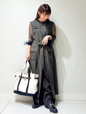 じゅんさん(レディース・150cm)の秋コーディネート
