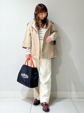 「NOMADIS（ノマディス）のアイテム」を使った、じゅんさん（レディース・150cm）の冬コーディネート
