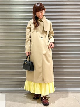 「AULENTTI（オウレンティ）のアイテム」を使った、じゅんさん（レディース・150cm）の春コーディネート