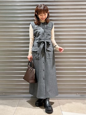 じゅんさん（レディース・150cm）の秋コーディネート