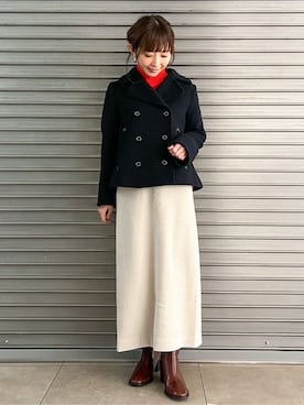 じゅんさん（レディース・150cm）の冬コーディネート