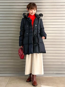 じゅんさん(レディース・150cm)の冬コーディネート
