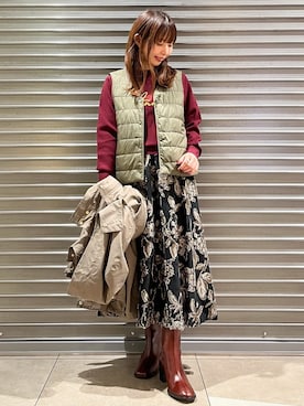 じゅんさん(レディース・150cm)の冬コーディネート