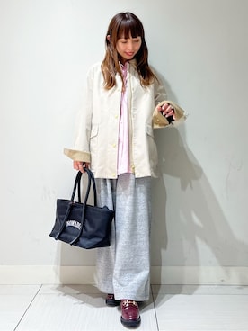 「NOMADIS（ノマディス）のアイテム」を使った、じゅんさん（レディース・150cm）の春コーディネート