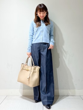 「MILOS（ミロス）のアイテム」を使った、じゅんさん（レディース・150cm）の冬コーディネート
