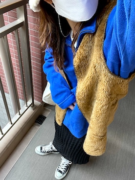 「アイテム（チャーム）」を使った、mさん（レディース・155cm）の秋コーディネート