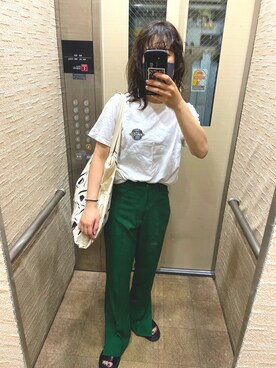 mさん（レディース・155cm）の夏コーディネート