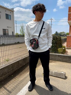 「アメカジストリート」｜松嶋 瑞樹さん（メンズ・169cm）の春コーディネート
