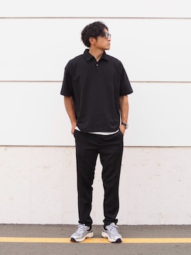 「アイテム（スニーカー）」を使った、700さん（メンズ・180cm）の夏コーディネート
