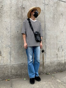 ツバ広ハット のメンズ人気ファッションコーディネート Wear