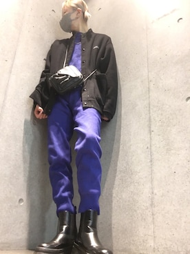 「YARD PLUS（ヤードプリュス）のアイテム」を使った、💙mayubee💙さん（レディース・159cm）の冬コーディネート