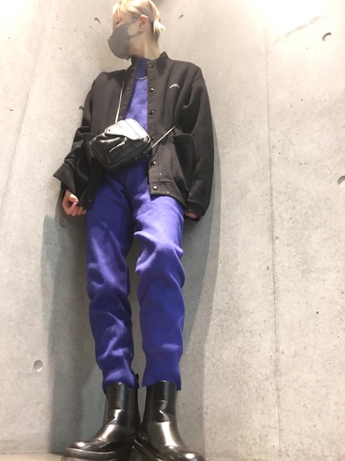 Mila Owen パンツセットアップ セットアップ対応】デニムライクワイドイージーパンツ(デニム
