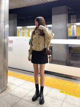 「アイテム（スカート）」を使った、諭吉⛄️さん（レディース・169cm）の秋コーディネート