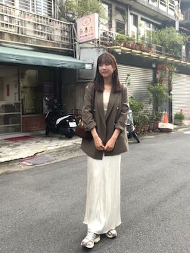 「A part by（アパートバイ）のアイテム」を使った、諭吉⛄️さん（レディース・169cm）の秋コーディネート