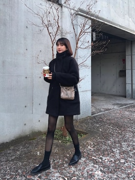 「アイテム（ピーコート）」を使った、諭吉⛄️さん（レディース・169cm）の秋コーディネート