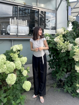 「アイテム（ショルダーバッグ）」を使った、諭吉⛄️さん（レディース・169cm・30代）の夏コーディネート