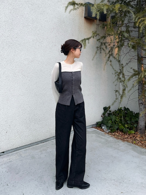 HAENGNAE ビスチェ HAENGNAE（ヘンネ） CHIKUWABU REVERSIBLE BUSTIER コルセット