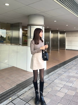 「CASA FLINE（カーサフライン）のアイテム」を使った、諭吉⛄️さん（レディース・169cm）の冬コーディネート