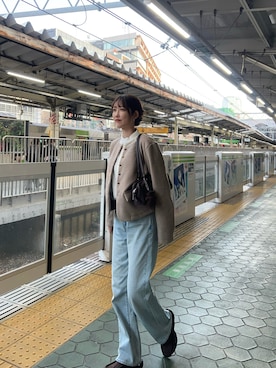 「WILLFULLY（ウィルフリー）のアイテム」を使った、諭吉⛄️さん（レディース・169cm）の春コーディネート