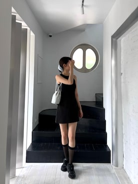 「アイテム（ソックス/靴下）」を使った、諭吉⛄️さん（レディース・169cm・30代）の夏コーディネート