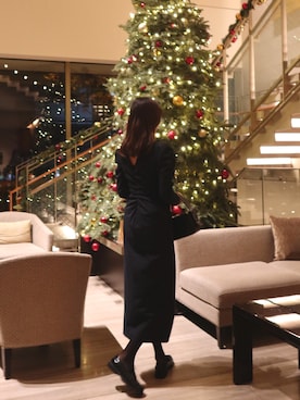 「FRAY I.D（フレイアイディー）のアイテム」を使った、諭吉⛄️さん（レディース・169cm）の冬コーディネート