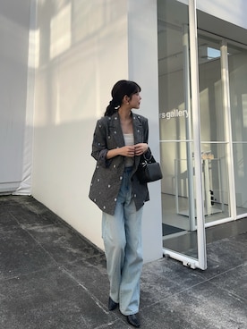 「アイテム（ブーツ）」を使った、諭吉⛄️さん（レディース・169cm）の秋コーディネート