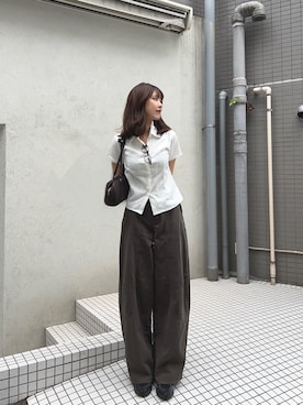 「アイテム（スニーカー）」を使った、諭吉⛄️さん（レディース・169cm・30代）の夏コーディネート