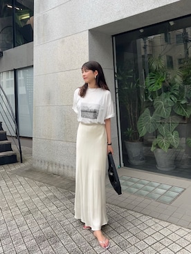 「A part by（アパートバイ）のアイテム」を使った、諭吉⛄️さん（レディース・169cm）の夏コーディネート