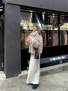 「ACYM（アシーム）のアイテム」を使った、諭吉⛄️さん（レディース・169cm）の冬コーディネート