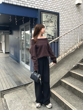 「COS（コス）のアイテム」を使った、諭吉⛄️さん（レディース・169cm）の冬コーディネート