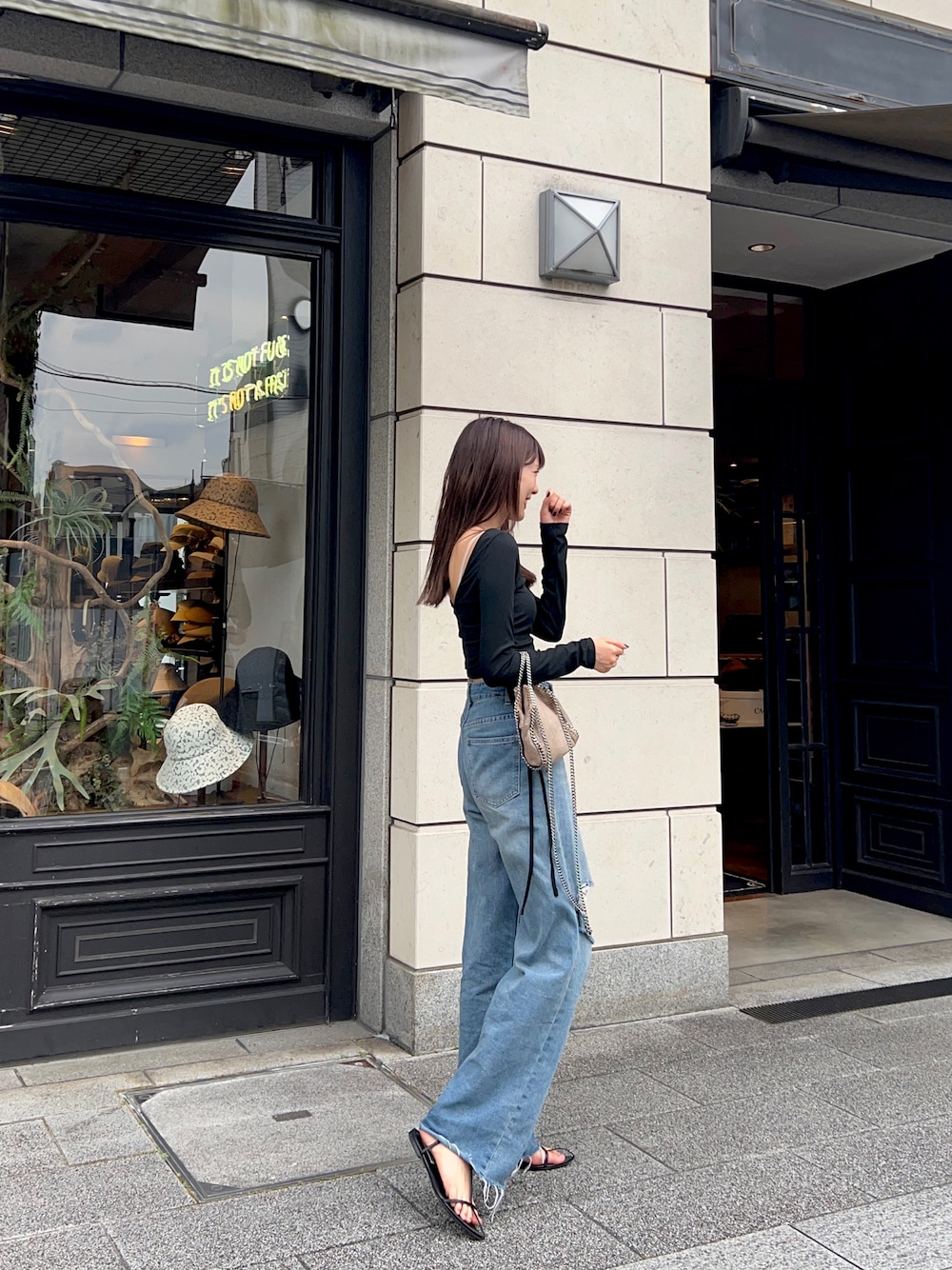 STELLA McCARTNEY デニムショルダーバッグ Stella McCartney Nina Denim Shoulder Bag ○ Labellov ○ Buy