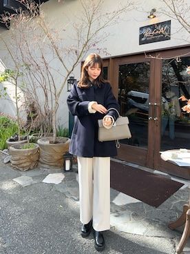 「CAFUNE（カフネ）のアイテム」を使った、諭吉⛄️さん（レディース・169cm）の冬コーディネート