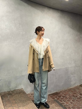 「LIAN（リアン）のアイテム」を使った、諭吉⛄️さん（レディース・169cm）の春コーディネート