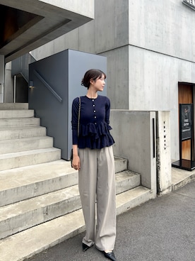 「GU」｜諭吉⛄️さん（レディース・169cm・30代）の秋コーディネート
