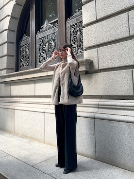 「Add+（アッド）のアイテム」を使った、諭吉⛄️さん（レディース・169cm）の秋コーディネート