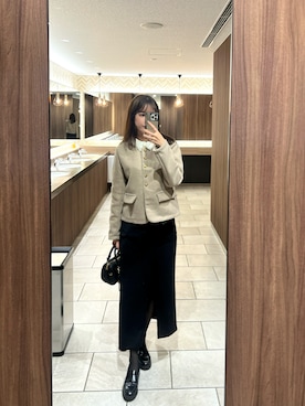 「WILLFULLY（ウィルフリー）のアイテム」を使った、諭吉⛄️さん（レディース・169cm）の春コーディネート