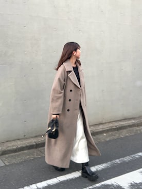 「アイテム（ブーツ）」を使った、諭吉⛄️さん（レディース・169cm・30代）の冬コーディネート