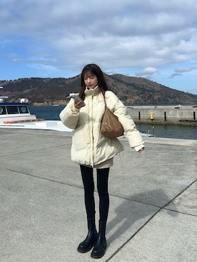 「HANNE（アン）のアイテム」を使った、諭吉⛄️さん（レディース・169cm）の冬コーディネート