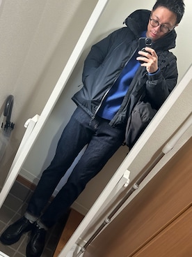 hana.さん（メンズ・184cm）の冬コーディネート