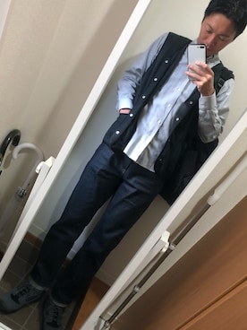 hana.さん（メンズ・184cm）の秋コーディネート