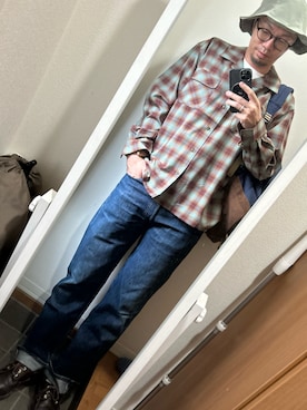 「アイテム（バックパック/リュック）」を使った、hana.さん（メンズ・184cm）の秋コーディネート