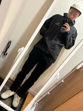 hana.さん(メンズ・184cm)の冬コーディネート