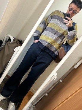 hana.さん（メンズ・184cm）の春コーディネート